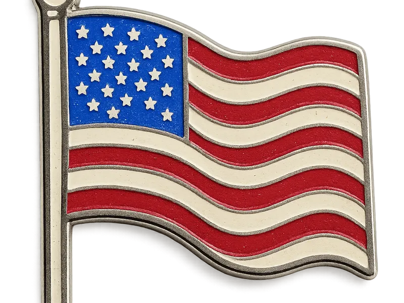 American Flag Lapel Pin