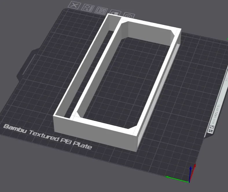 Shelf support low profile - 70mm