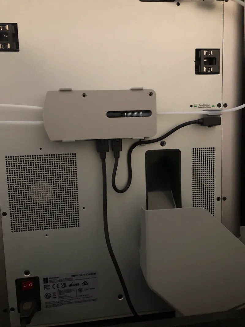 AMS Hub Relocator with extra PTFE Guide (output)