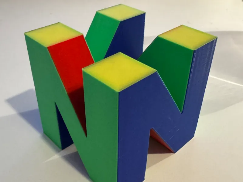 N64 Logo Multicolour