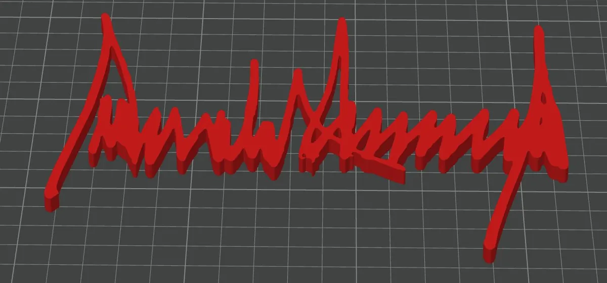 Signature de Trump
