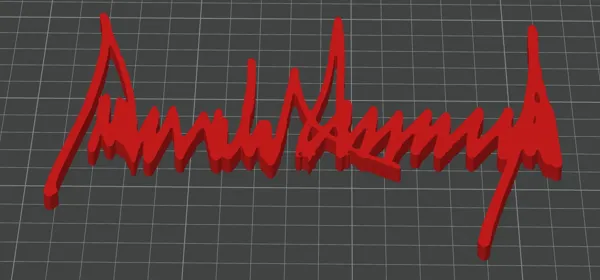 Signature de Trump
