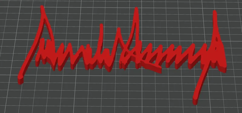 Trump signature