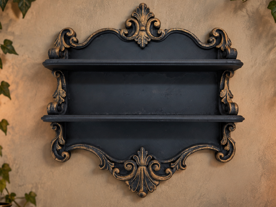Barockes Wandregal – Gothic / Witchy Regal - 1