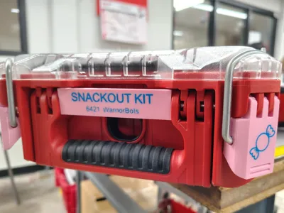 Snackout Kit Latch and Label