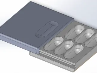 Pillendose Klein 6St. 
