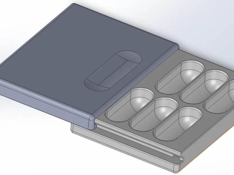 Pillendose Klein 6St. 
