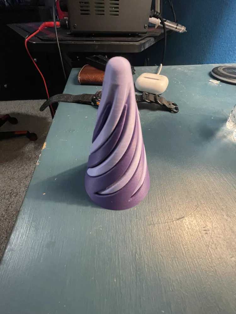 Spiral Cone Fidget - Free 3D Print Model - MakerWorld