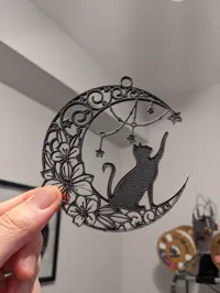 Chat de Noël décoration murale — photo 3