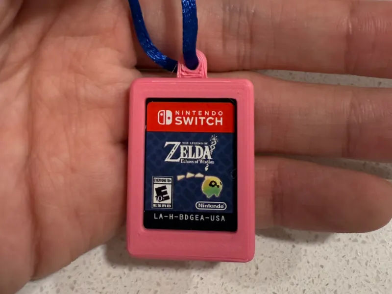 Nintendo Switch Game Card Necklace