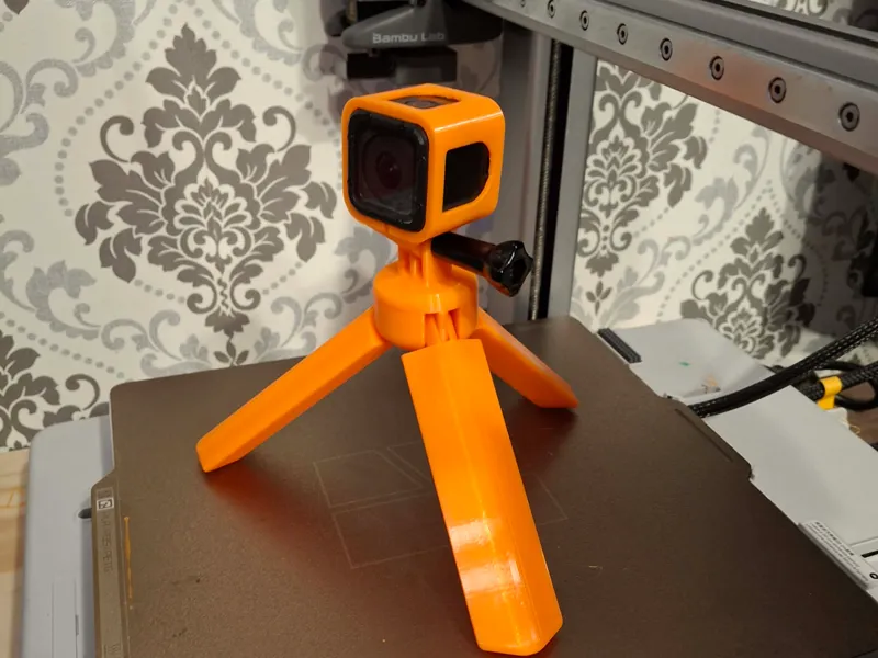Fully Printable Gopro Tripod 