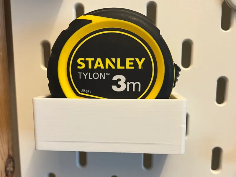 Stanley Tylon 3m Tape Measure Holder IKEA Skadis