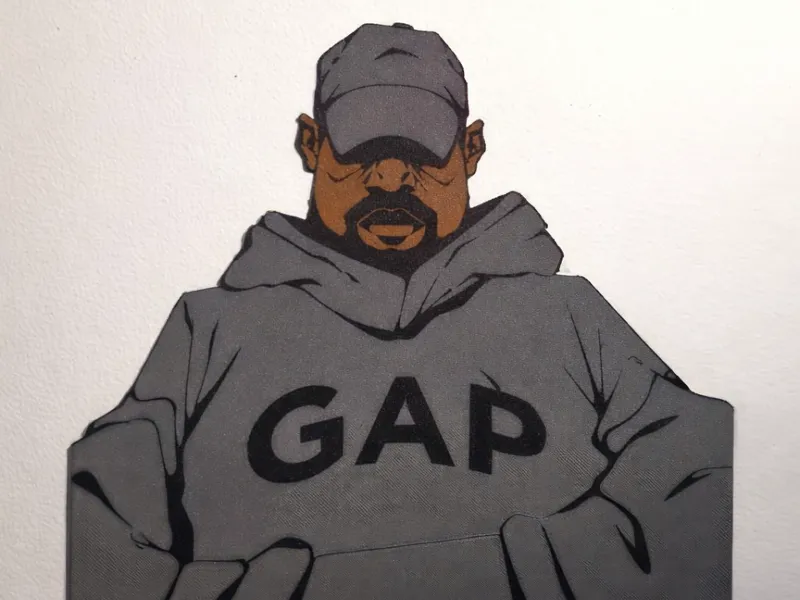 Kanye West – Hoodie Era Wall Art