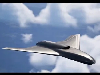Stealth Prototype drone UAV: Vectis