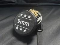 9mm Puck Black/White