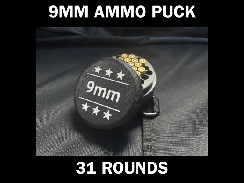 9mm Ammo Container "Puck" 