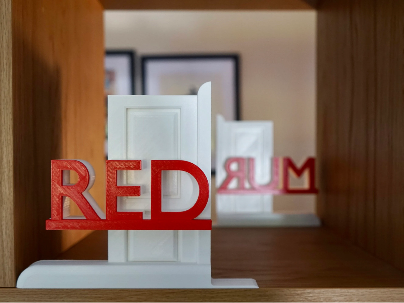 The Shining - Bookends - Redrum 3D model by The Pursuit