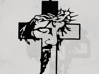 Easter Cross Jesus wall art