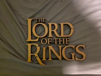 The Lord of the Rings  | Sign | Logo in XXL