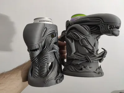 Alien - Xenomorph Can Holder /Beer mug (two types)