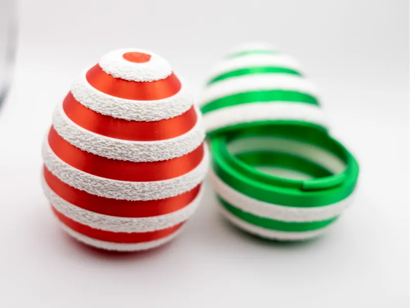 Christmas Candy Egg