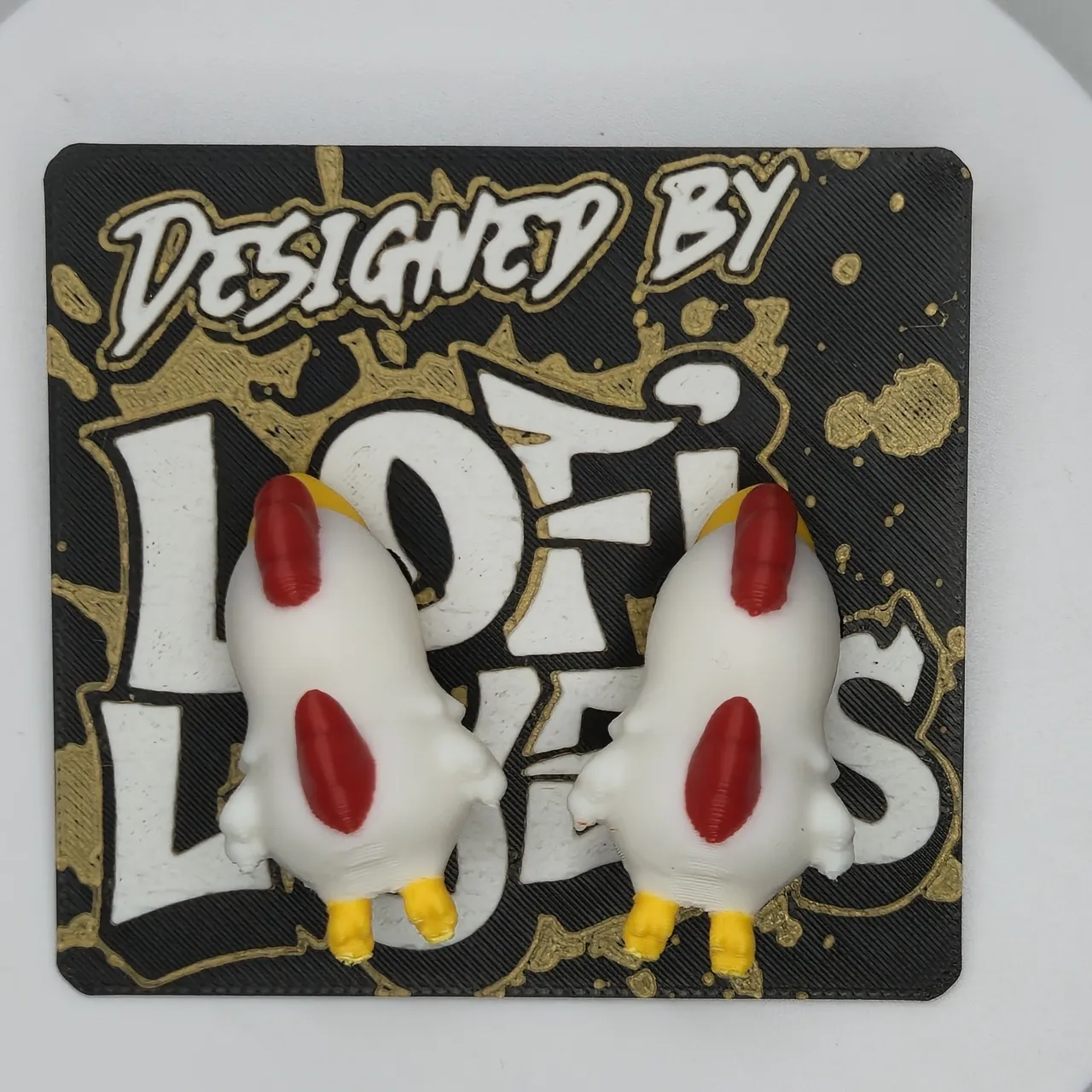 Chicken Chomper Earrings view 3