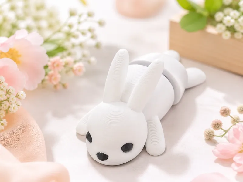 Mini Flexi Bunny -  Articulated Bunny Fidget Toy