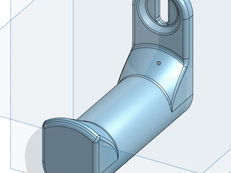 IKEA Skadis hook with T-clip