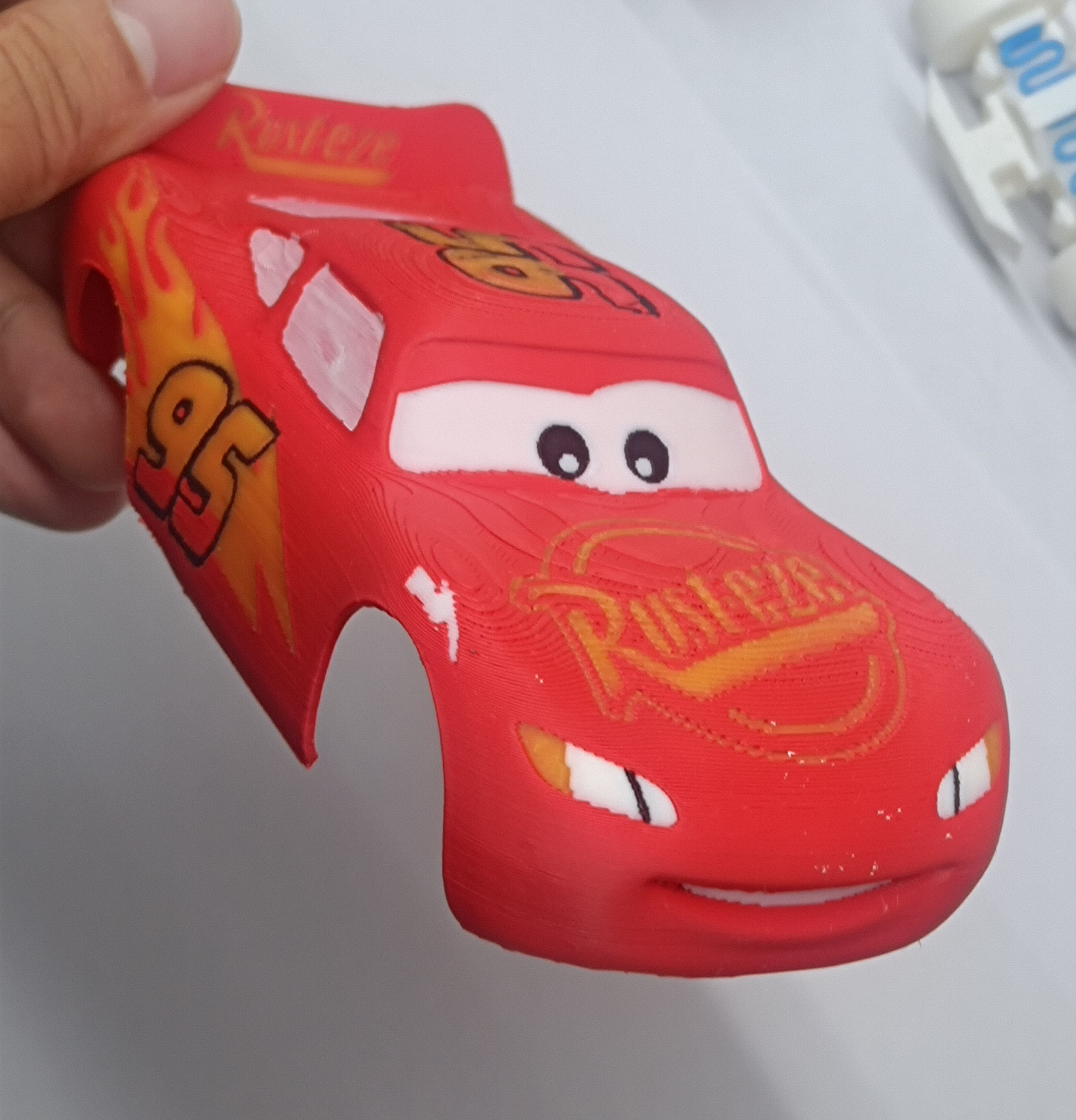 Miniatura 2 do modelo 3D 赛车总动员麦昆  [无胶水五金]