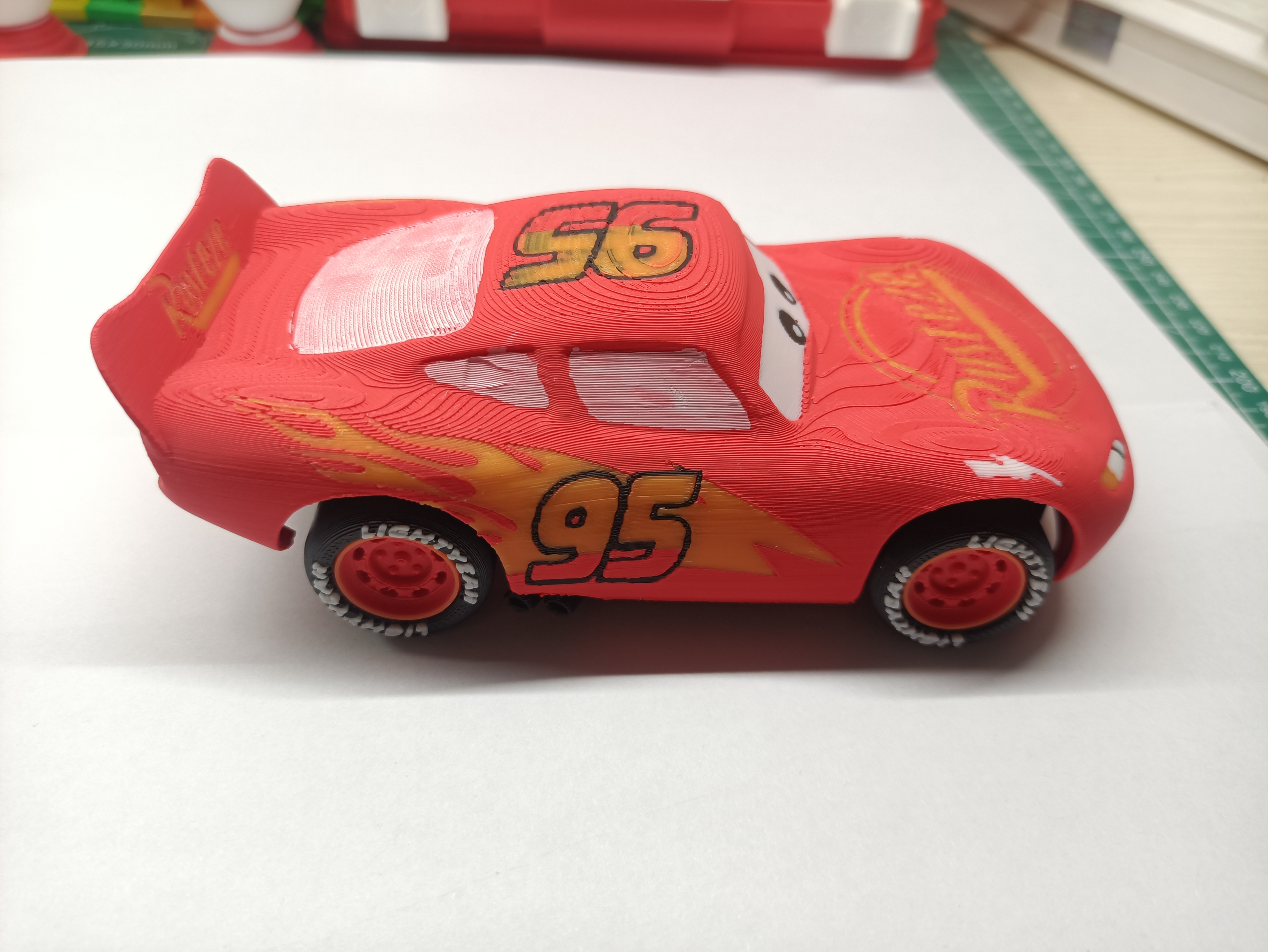 Miniatura 3 do modelo 3D 赛车总动员麦昆  [无胶水五金]