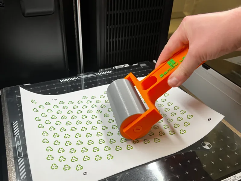 Bambulab TPU+PLA roller for cutting module
