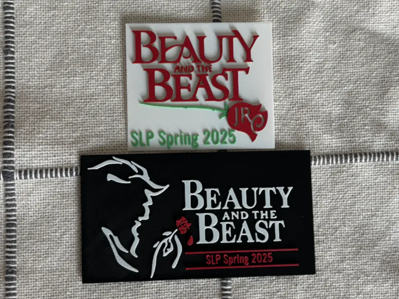 Beauty and the Beast Jr Magnets