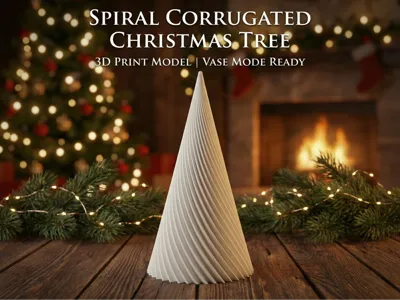 Parametric Twisted Tree - Christmas Ornament