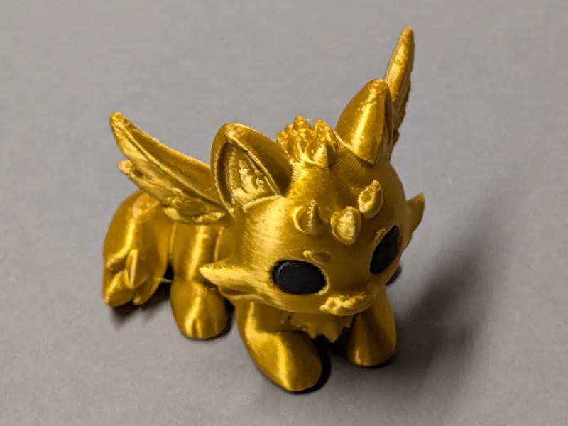 Golden Flying Fox - Cute Mini Desk Buddy