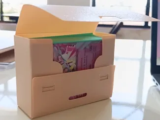 Foldable deck box