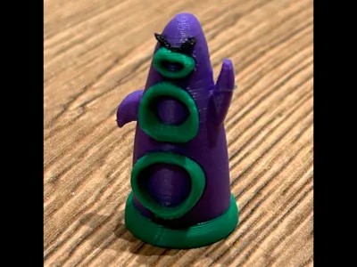 Purple Tentacle from Day of the Tentacle (DOTT)