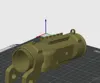SCOPE WITH PIKATINNY RAIL ON TOP