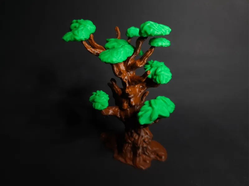 Tree A - Miniature Tabletop Scatter Terrain 