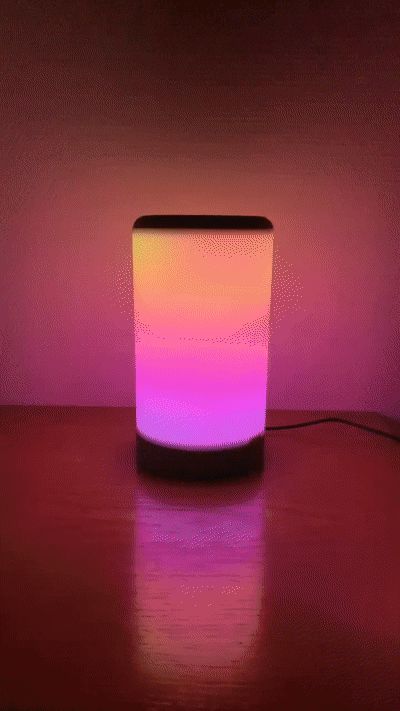 Connected LED Lamp with ESP32 and WLED