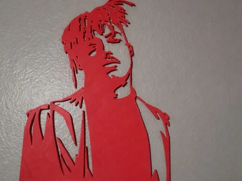 Juice WRLD Portrait Wall Art