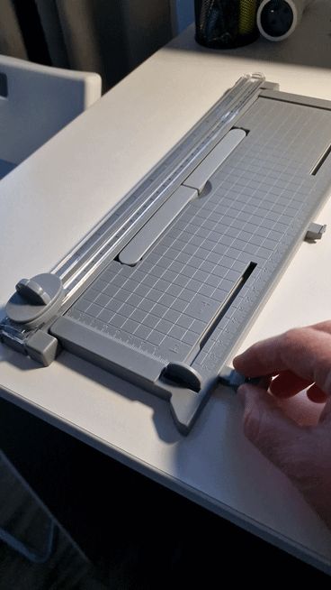 Paper Cutter Stop for A4 to A5 Cuts - Lidl Trimmer