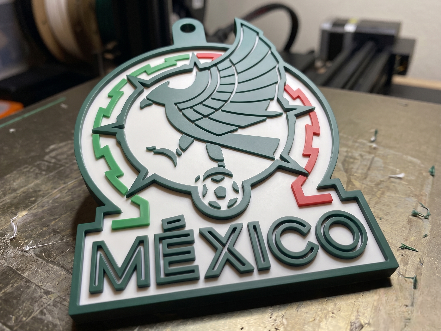 Mexico Team Crest Keychain FIFA World Cup