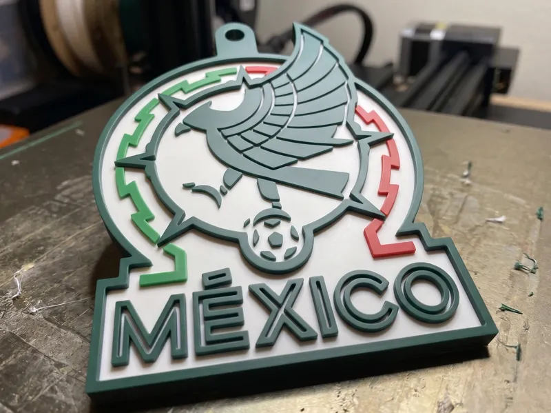 Mexico Team Crest Keychain FIFA World Cup