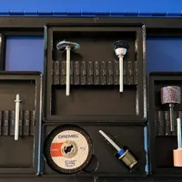 Range-forets Dremel et outils EZ Lock Gridfinity — photo 1