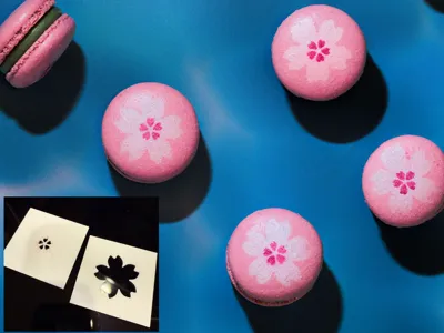 Sakura (Cherry Blossom) Airbrush Stencil