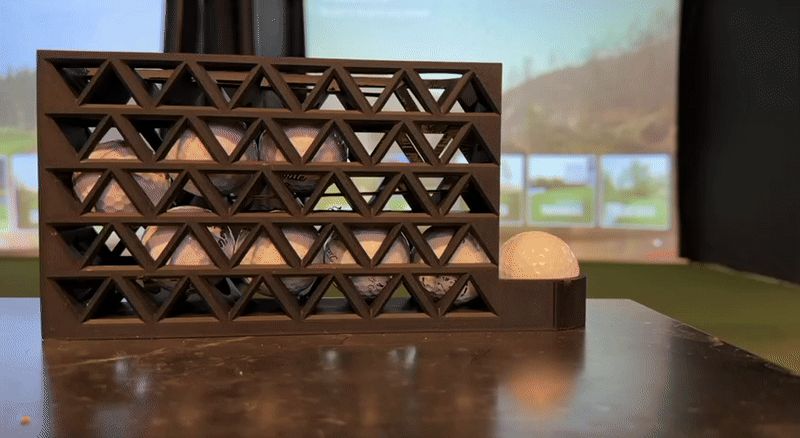 Golf Ball Dispenser for Driving Ranges and Sims