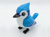 Geai bleu low-poly — photo 2