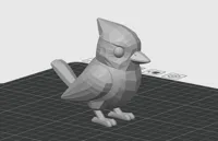 Geai bleu low-poly — photo 3