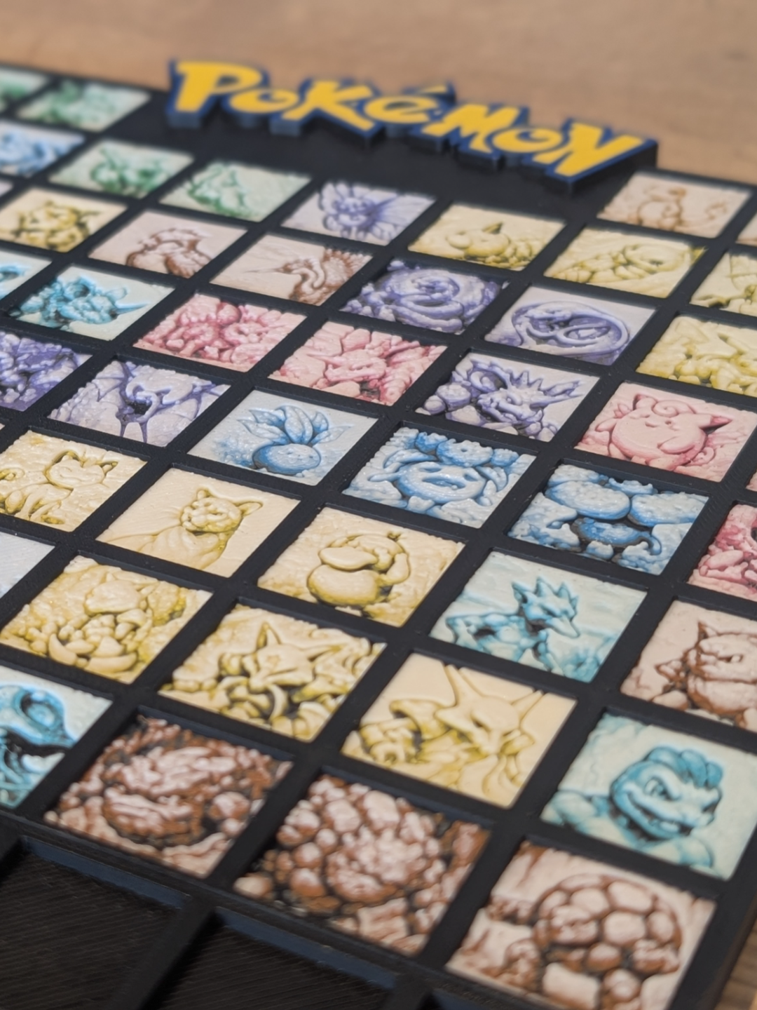 151 Kanto Pokemon Mini Hueforge (READ DESC) - Free 3D Print Model -  MakerWorld