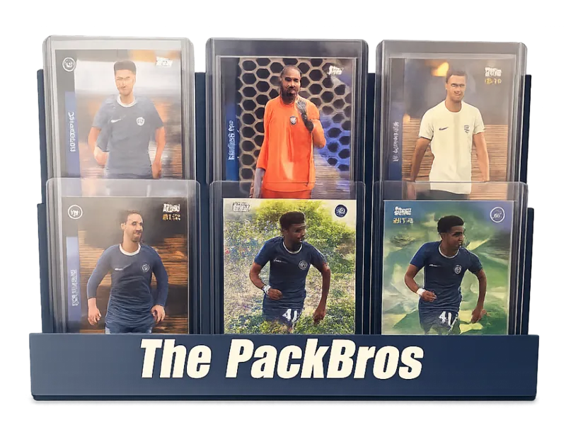 Trading Card Stand Two Tier (Text Customisable)